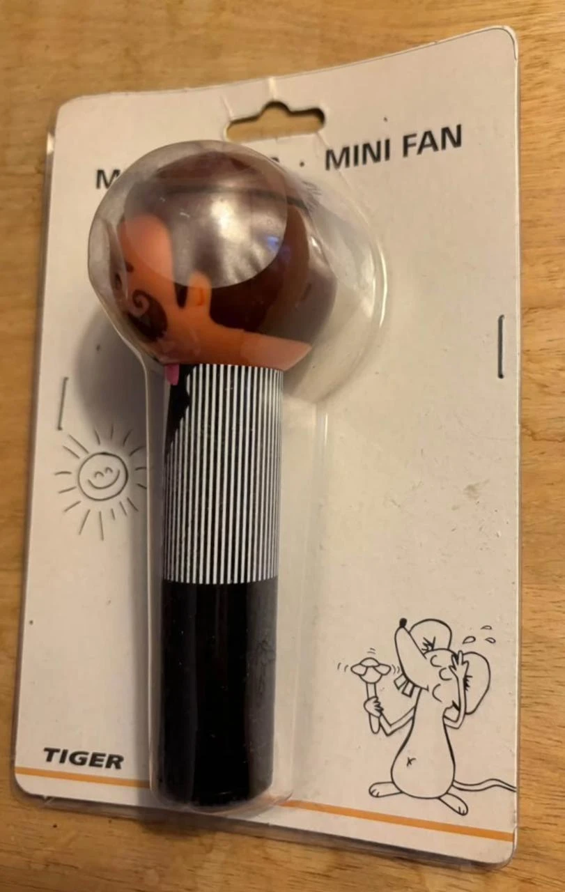 👨🏻 Mini handheld fan DLP style – photo 4